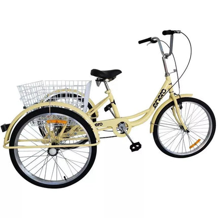 3 ratų dviratis 24" VANILLA SHIMANO 6 pavarų