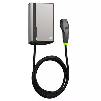 Wallbox Green Cell HabuDen 22kW 32A - 7.5m cable with NFC