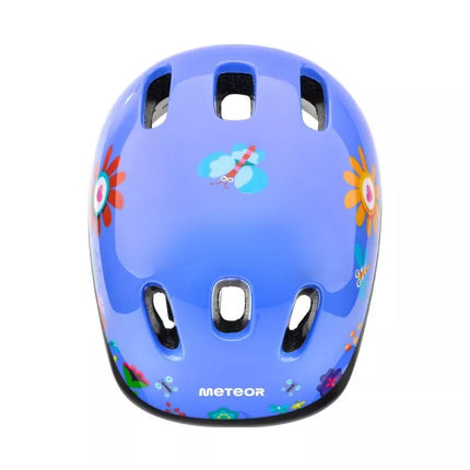 KS06 S Dviračio šalmas 48-52 cm Sodo mėlyna 24815 Meteor