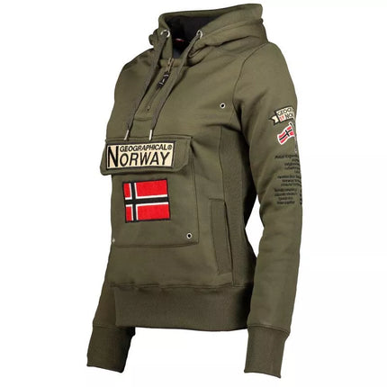 Geographical Norway Gymclass DB 054 M sweatshirt WW2491H/GN-Kaki