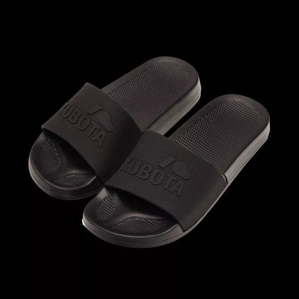 Kubota paprastos baseino šlepetės juodos K0000-101-004-23-1