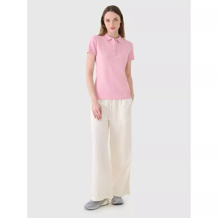 Moteriški "slim fit" polo marškinėliai 4F 4FWMM00TPTSF365-56S