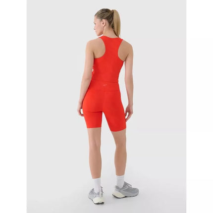 Women's quick-drying training crop top 4F 4FWSS25TFSLF413-62S