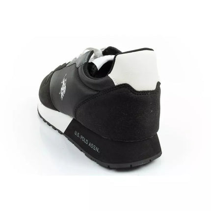 US Polo Assn sports shoes sneakers men's fashionable comfortable black