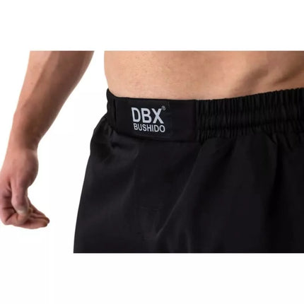 Bushido Black MMA Training Shorts S