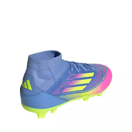 adidas F50 League FG/MG Mid Jr JP7264 futbolo batai