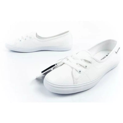 Lacoste moteriški bateliai Median balerinos, balti