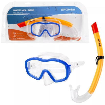 Spokey CELEBES SPK-928107 nardymo komplektas: kaukė + šnorkelis