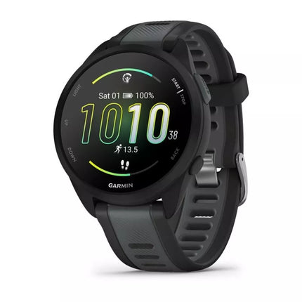 Garmin Forerunner 165 Music Laikrodis, Juodos ir pilkos spalvos