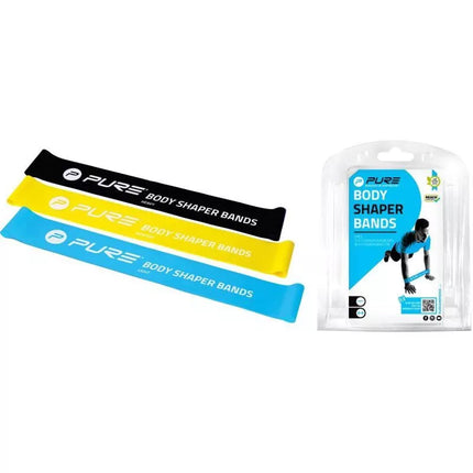 Fitneso ir CrossFit mini juostų rinkinys 3 vnt. vyrams PURE 2 IMPROVE