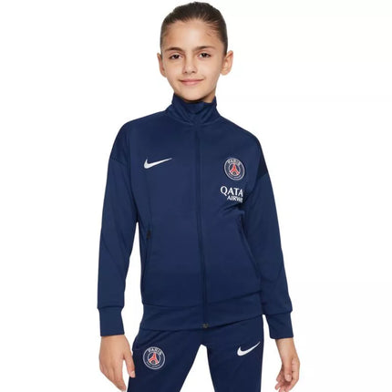 Nike PSG Dri-Fit Academy Pro Kids Tracksuit Navy Blue FQ0063 411