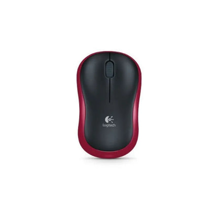Belaidė pelė Logitech M185 910-002237 (optinė; 1000 DPI; raudona)
