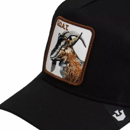 Goorin Bros. Juodas "The Goat" trucker kepurės modelis - 101-0385-BLK