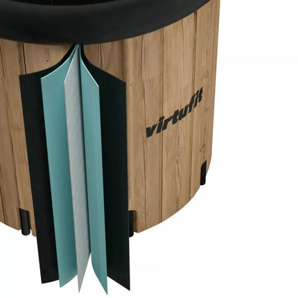 VIRTUFIT LEDO VONIA XXL - 375 LITRŲ - MEDIENOS IMITACIJA - SU PRIEDAIS