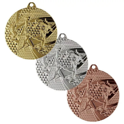 Gold Medal Athletics - steel medal