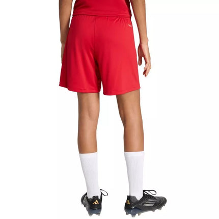 adidas Entrada 26 women's shorts red JZ2536