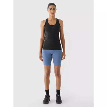 Moterims skirtas lieknas sportinis topas 4F 4FWAW24TFSLF411-20S
