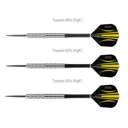 Harrows Torpedo Strėlytės 80% Steeltip HS-TNK-000013163