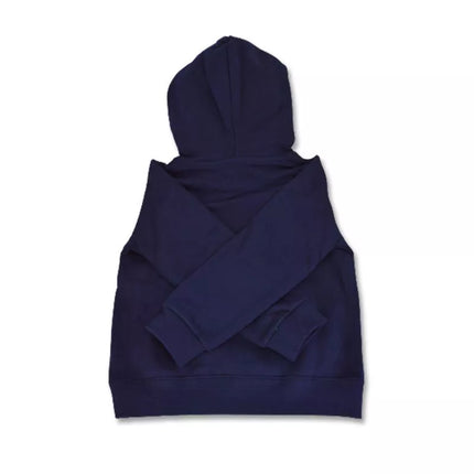 Wood Wood Izzy AA kids hoodie navy blue - 10235605-2424-Navy
