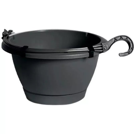 RESPANA pakabinamas vazonas antracitas 24cm