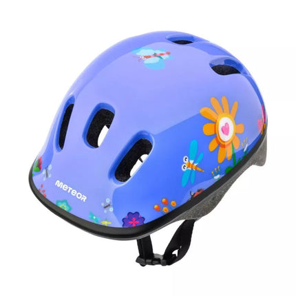 KS06 S Dviračio šalmas 48-52 cm Sodo mėlyna 24815 Meteor