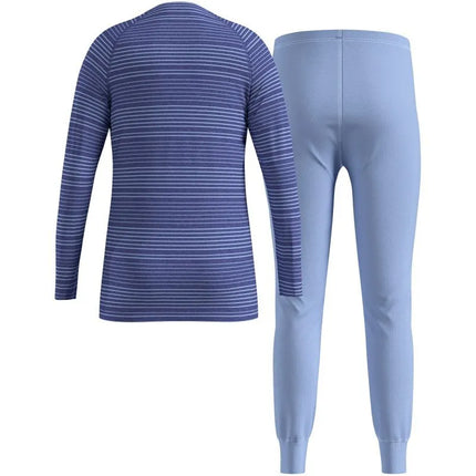 Šiluminiai apatiniai - ilgas ACTIVE WARM SET komplektas, dydis 152 cm, tamsiai mėlynas, ODLO
