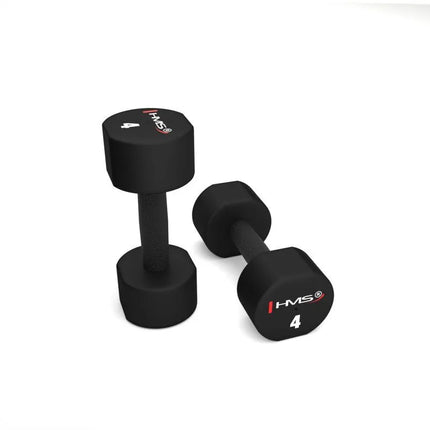 HPT04 2 x 4 KG POLYURETHANE TPU HMS Dumbbells