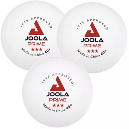 JOOLA PRIME stalo teniso kamuoliukai, 3 vnt., balti