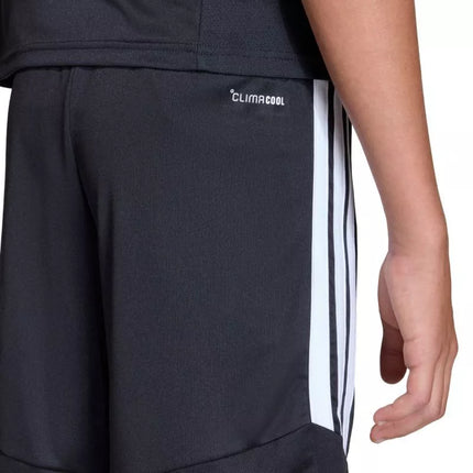 adidas Tiro 26 Lyga Treniruočių Šortai Vaikams, Juodi ir Balti JY7147