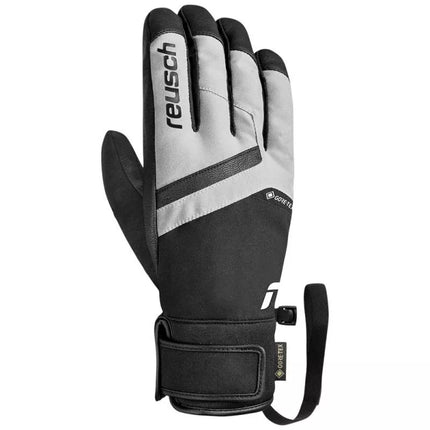 Reusch Booster GORE-TEX pirštinės, dydis 8.5, juodos ir baltos