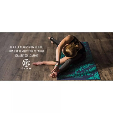 Gaiam jogos kilimėlis "SAULĖS LAIKRODIS" 6mm 62432