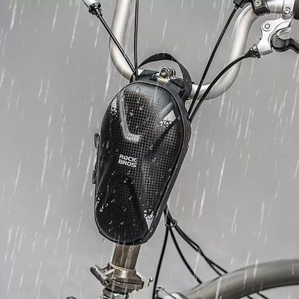Rockbros bag 3011006301 for the handlebar of a bicycle or scooter 1.3 l - black