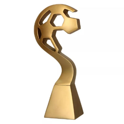 Cast figurine - football