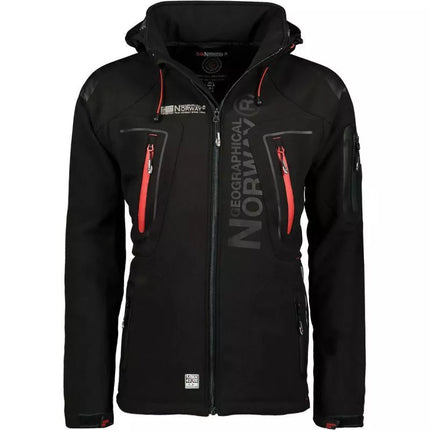 Geographical Norway Techno Softshell M WU6068-GN-BLACK striukė