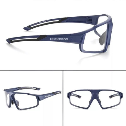 Rockbros SP216BL Photochromic UV400 Cycling Glasses - Blue
