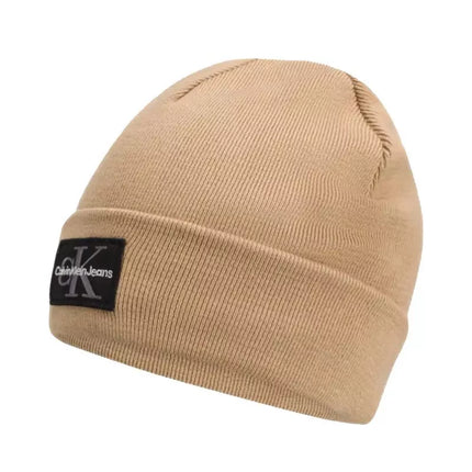 Calvin Klein CK Kepurė su logotipu smėlio spalvos - LZ04D8080G-PF2