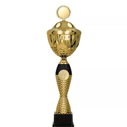 Metal cup with a lid