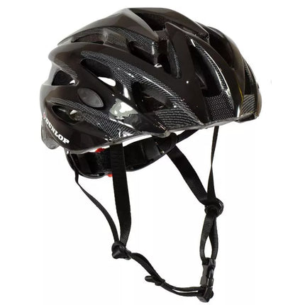 DUNLOP MTB BLACK ADJUSTABLE CYCLING HELMET R. L (58-61CM)