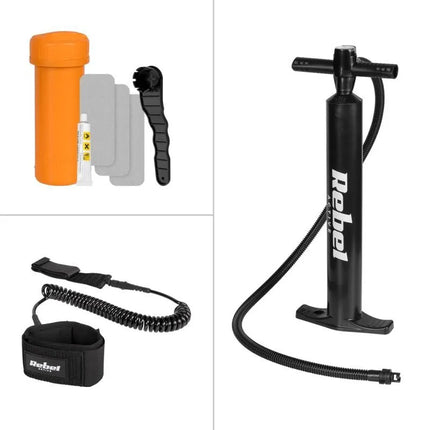 Pripučiama irklentė REBEL ACTIVE 244x76x10, rinkinys
