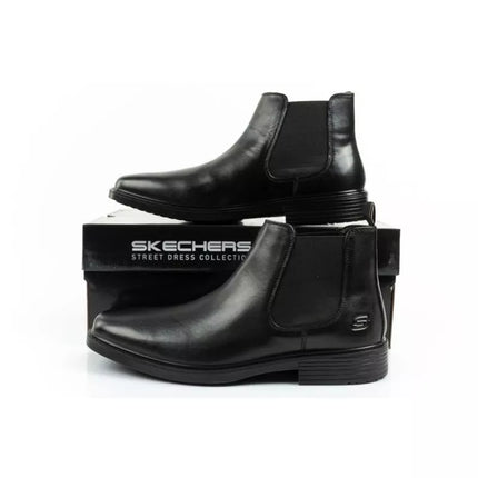 Skechers vyriški Chelsea aulinukai Miller-Boris, elegantiški odiniai