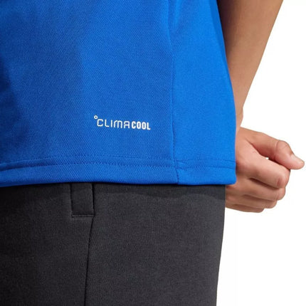 adidas Entrada 26 vaikiški polo marškinėliai mėlyni JZ6625