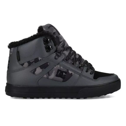 DC batai PURE HIGH TOP WC WNT DC01802021 Tamsiai Pilki