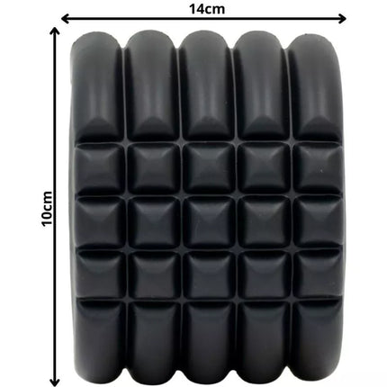 BLACK EXERCISE ROLLER 14x10CM ENERO FIT