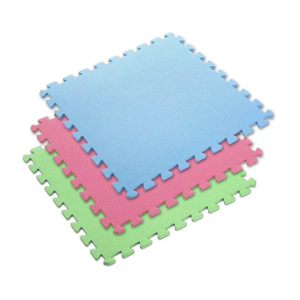 Multipack One Fitness MP10 puzzle mat green-blue-red 9 pieces 10 mm