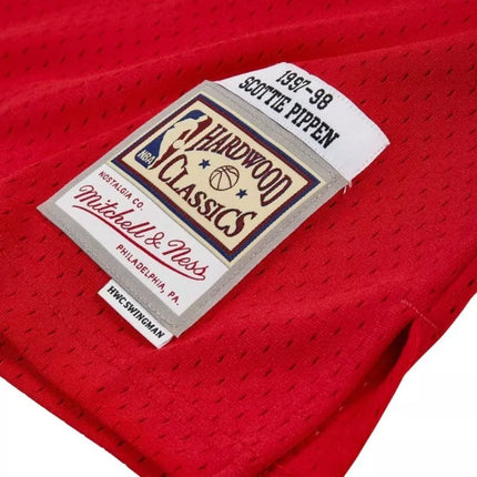 Mitchell & Ness Vyriški Čikagos Bulls NBA Swingman marškinėliai Scottie Pippen #33 SMJYGS18153-CBUSCAR97SPIN