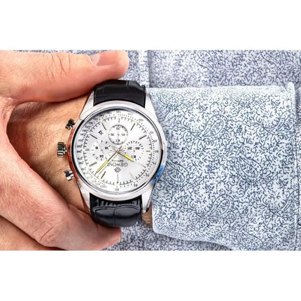 Giewont Chronograph Sapphire Silver Men's Watch GW7650-A1