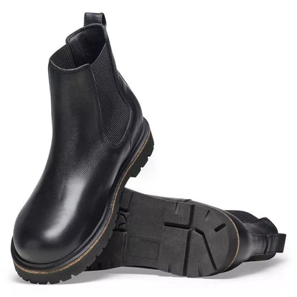 Vyriški Birkenstock Highwood Slip On M LENA juodi Chelsea aulinukai iš natūralios odos (1025764)