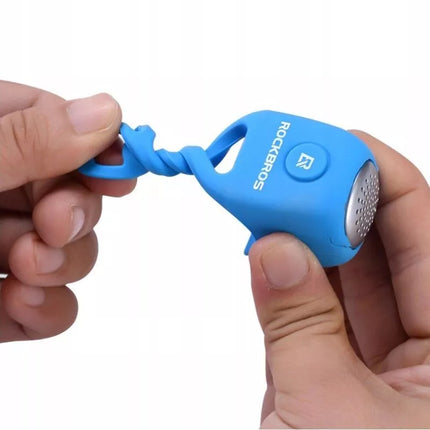 Rockbros CB1709BU elektroninis dviračio skambutis - mėlynas