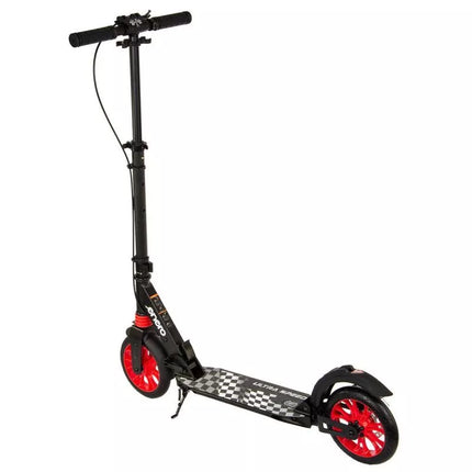 ENERO Ultra Speed Paspirtukas 200mm su diskiniais stabdžiais, juodas