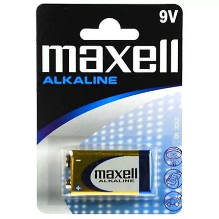 LR61 MAXELL 9V baterijos, lizdinė pakuotė, 1 vnt.